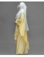Butterfly-V 4 Piece Set Abaya - Yellow