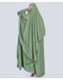 Maryam 2 Piece Set Abaya - Sage