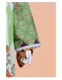 Green Zigzag Lawn 2 Pc Unstitched 