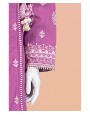 Magenta Chikankari 2 Pc Unstitched