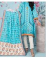 Haya Printed 3 Piece Unstitched Suit