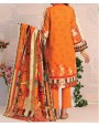 Haya Khaddar 3 Piece Unstitiched Suit Orange US3